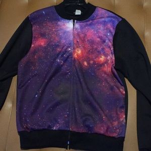 galaxy themed jacket